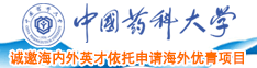 逼插逼插逼插中国药科大学诚邀海内外英才依托申请海外优青项目